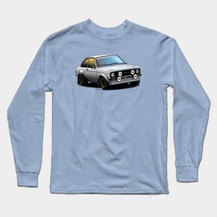 Ford Escort MK2 Rally - Illustration Long Sleeve T-Shirt